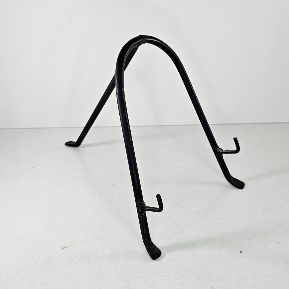Black Metal Display Easel Stand For Plates Bowls & Frames - Picture 8 of 8